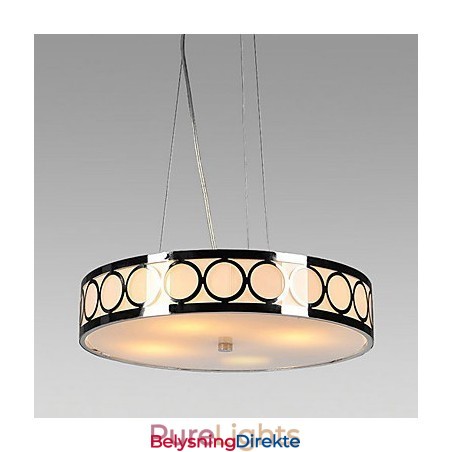 Krystall Taklampe Med 4 Lys