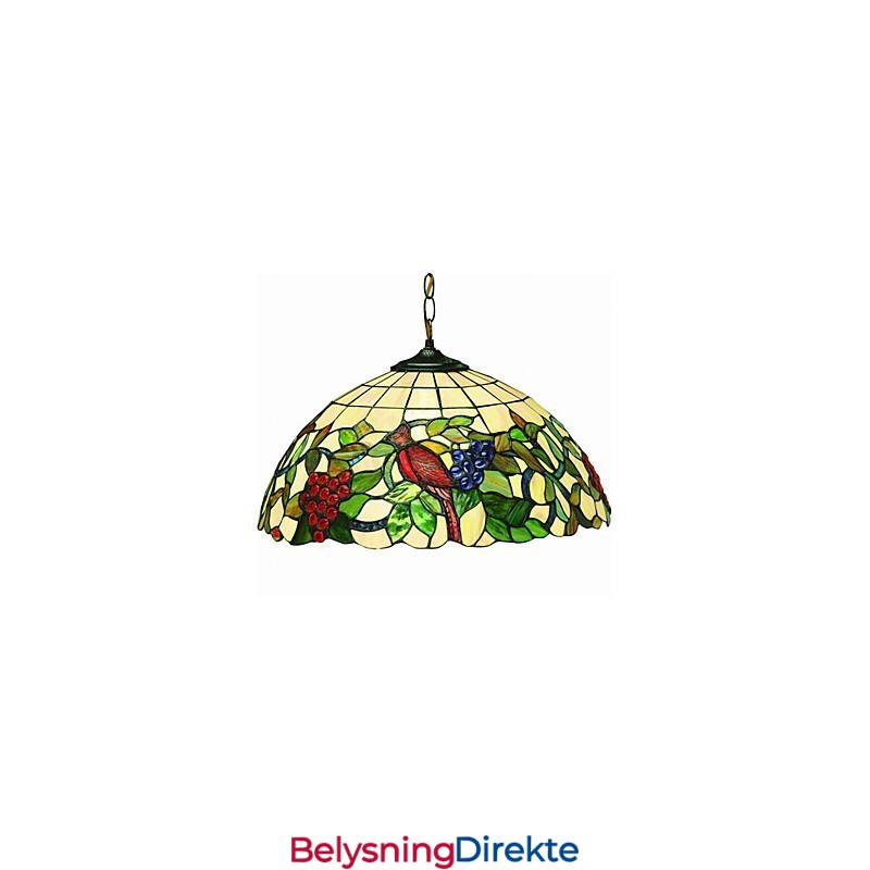 Druer Og Fugler 2-Lys Pendellampe