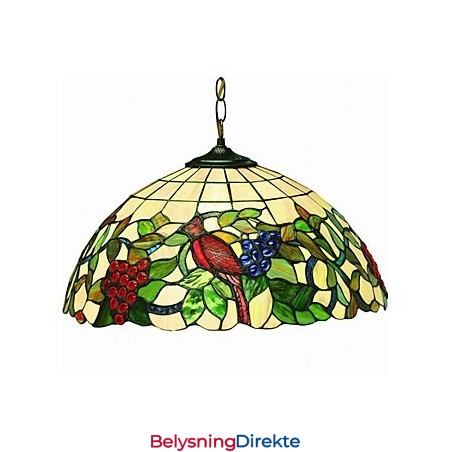 Druer Og Fugler 2-Lys Pendellampe