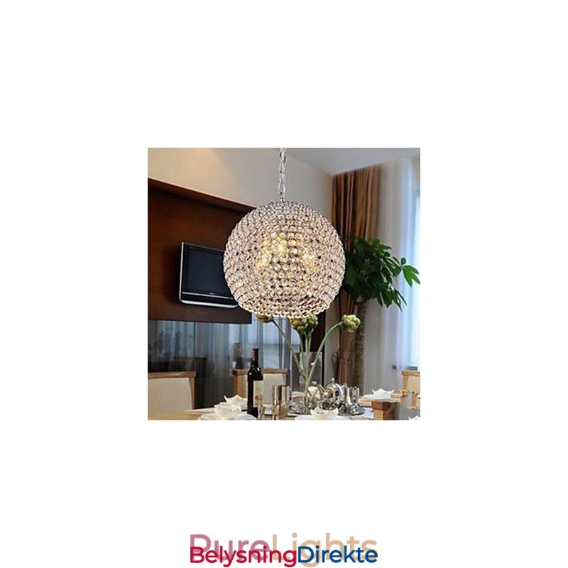 Kontraktert Og Moderne Kreativ Kunst K9 Krystallmåltidslysekrone