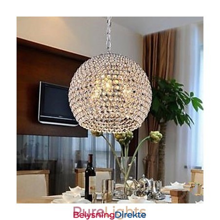 Kontraktert Og Moderne Kreativ Kunst K9 Krystallmåltidslysekrone