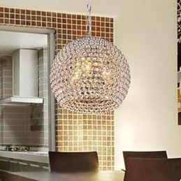 Kontraktert Og Moderne Kreativ Kunst K9 Krystallmåltidslysekrone