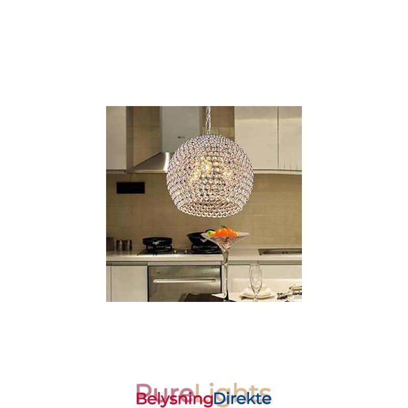 Kontraktert Og Moderne Kreativ Kunst K9 Krystallmåltidslysekrone