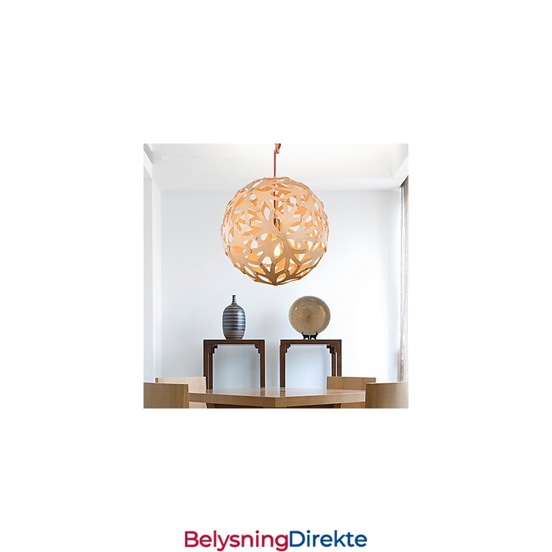 Lysekrone I Ministil, Lykt I Tre, Bambus