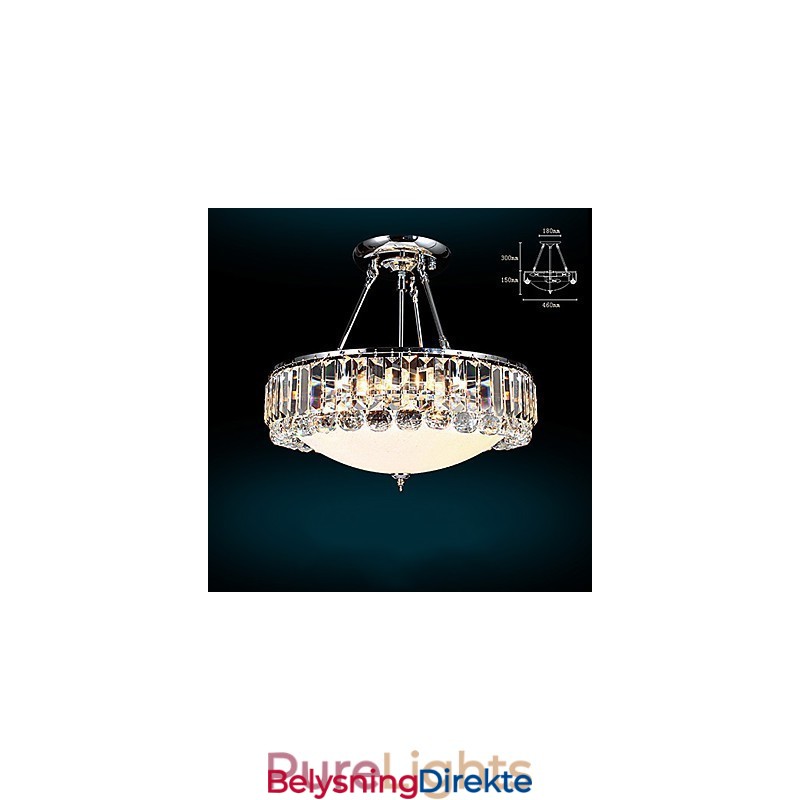 Pendellamper Krystall Moderne Samtids Glass