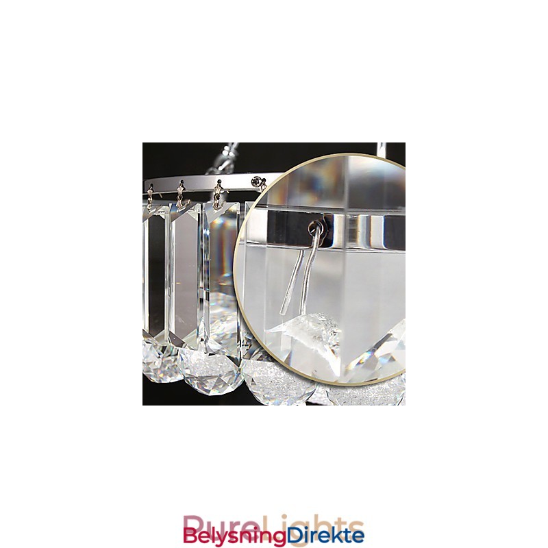 Pendellamper Krystall Moderne Samtids Glass
