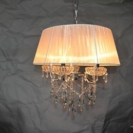 Dainty Chic 5-Lyss Anhengsmønster Med Blomst