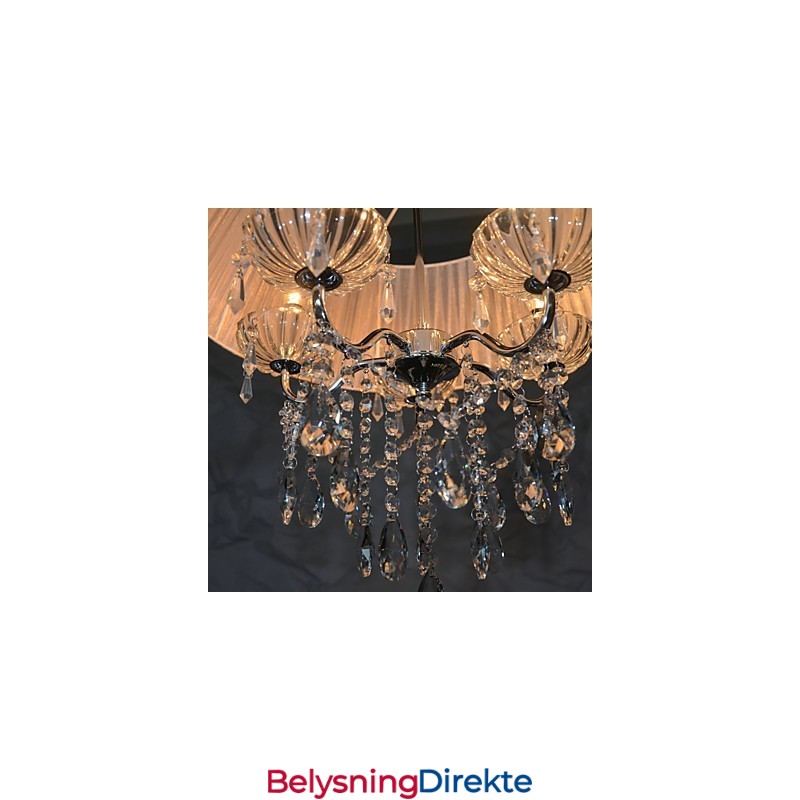 Dainty Chic 5-Lyss Anhengsmønster Med Blomst