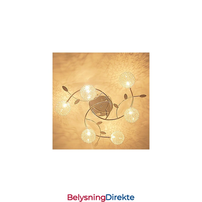 Moderne Samtidskunst Krystall Galvanisert Innfelt Montering