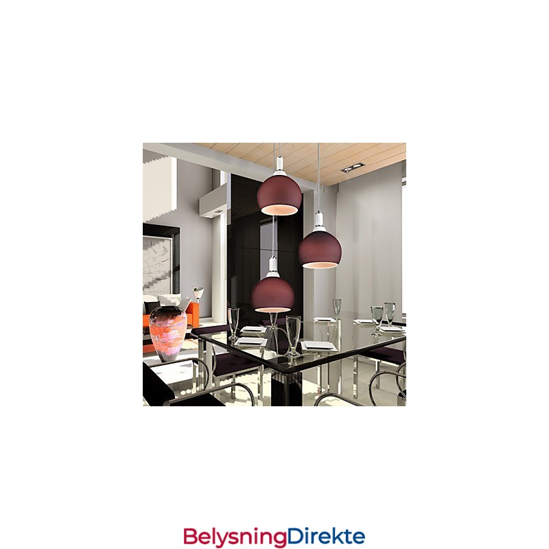 Moderne, Moderne Mini-Stil, Galvanisert Pendellampe