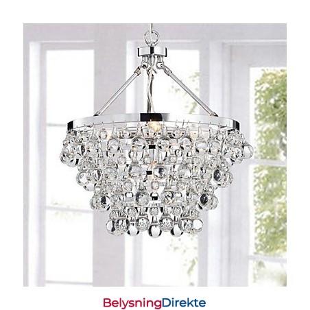 Tradisjonell Klassisk Krystallkrone I Metall