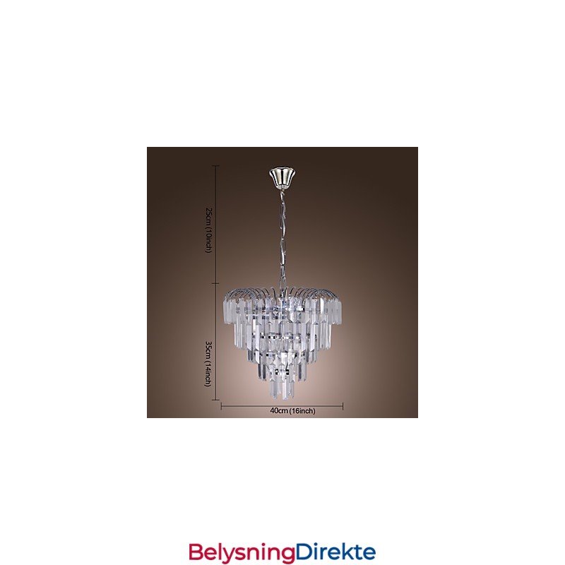 Luksuriøs Krystalllysekrone