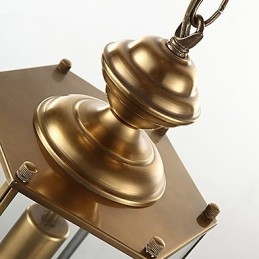 Pendellamper Krystall Mini Stil Tradisjonell Klassisk Metall