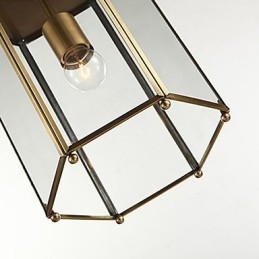 Pendellamper Krystall Mini Stil Tradisjonell Klassisk Metall