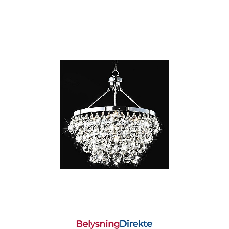 Tradisjonell Klassisk Krystallkrone I Metall