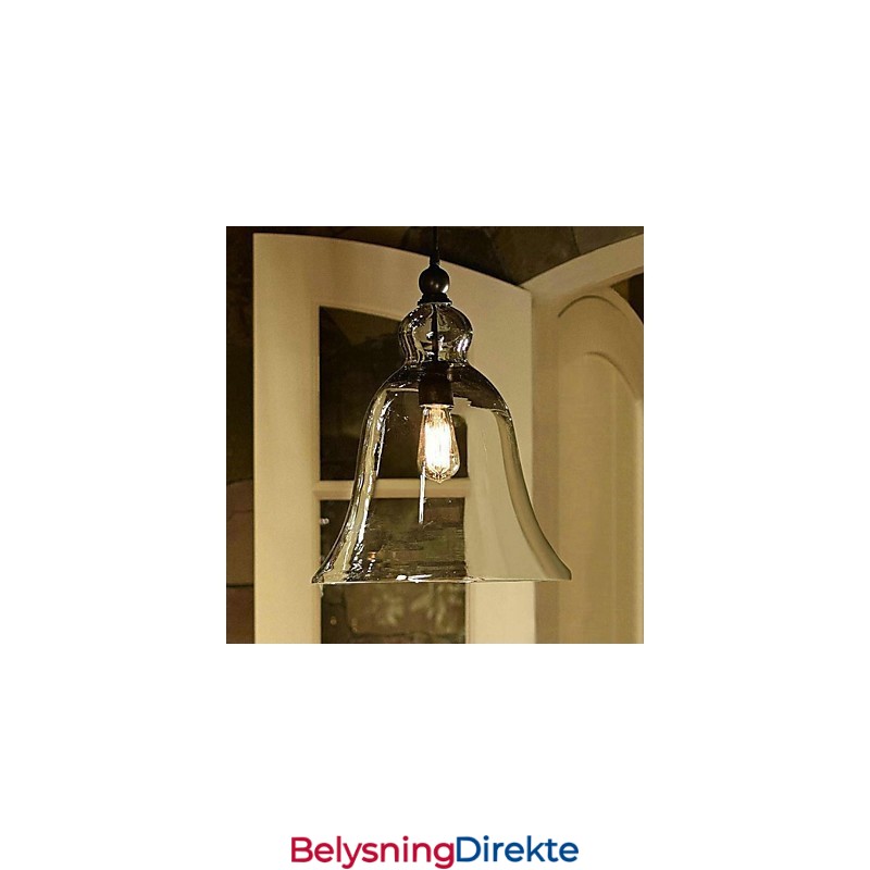 Landlig Mini-Stil Maleri Glass Pendellampe