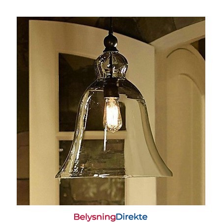 Landlig Mini-Stil Maleri Glass Pendellampe