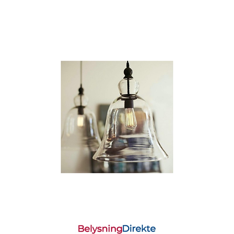 Landlig Mini-Stil Maleri Glass Pendellampe