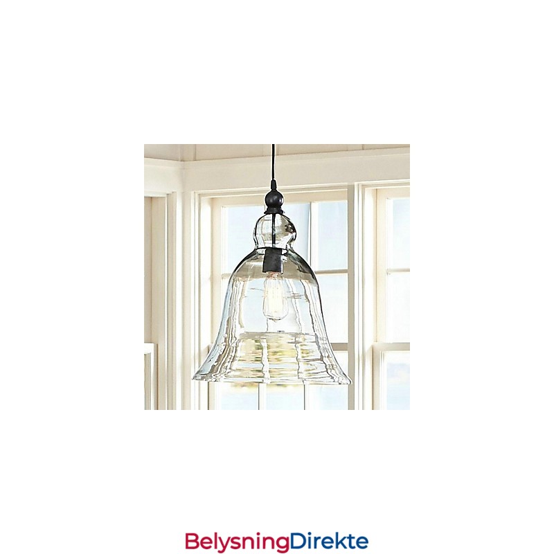 Landlig Mini-Stil Maleri Glass Pendellampe