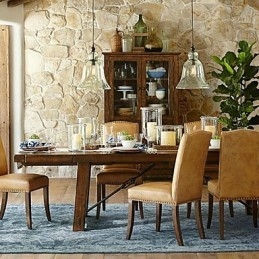 Landlig Mini-Stil Maleri Glass Pendellampe