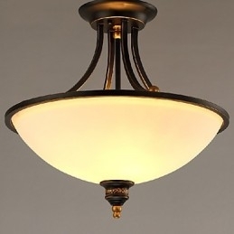 Moderne, Moderne, Mini-Stil, Galvanisert Metalllysekrone