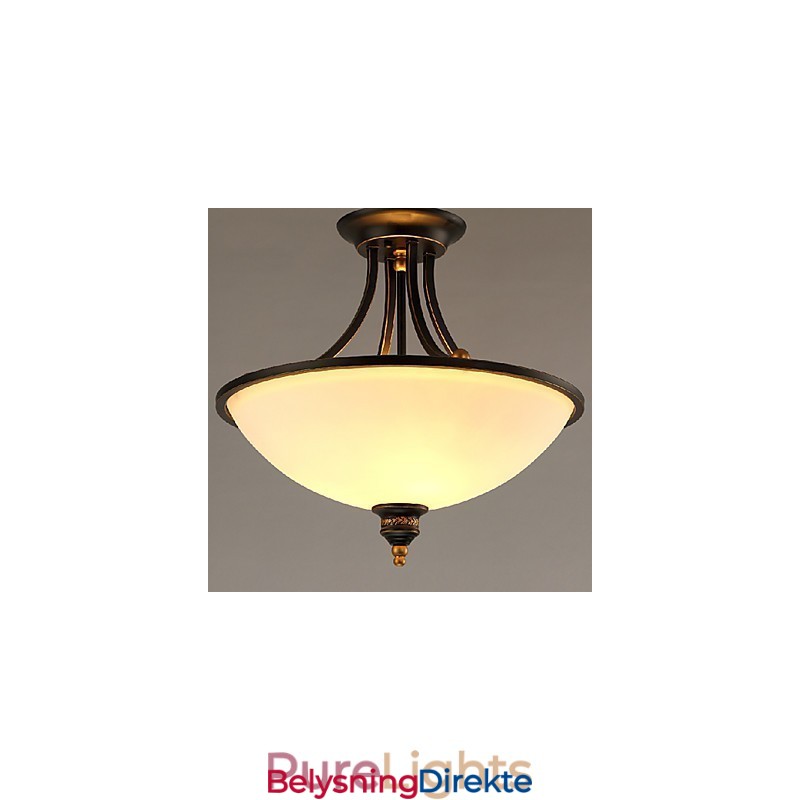 Moderne, Moderne, Mini-Stil, Galvanisert Metalllysekrone