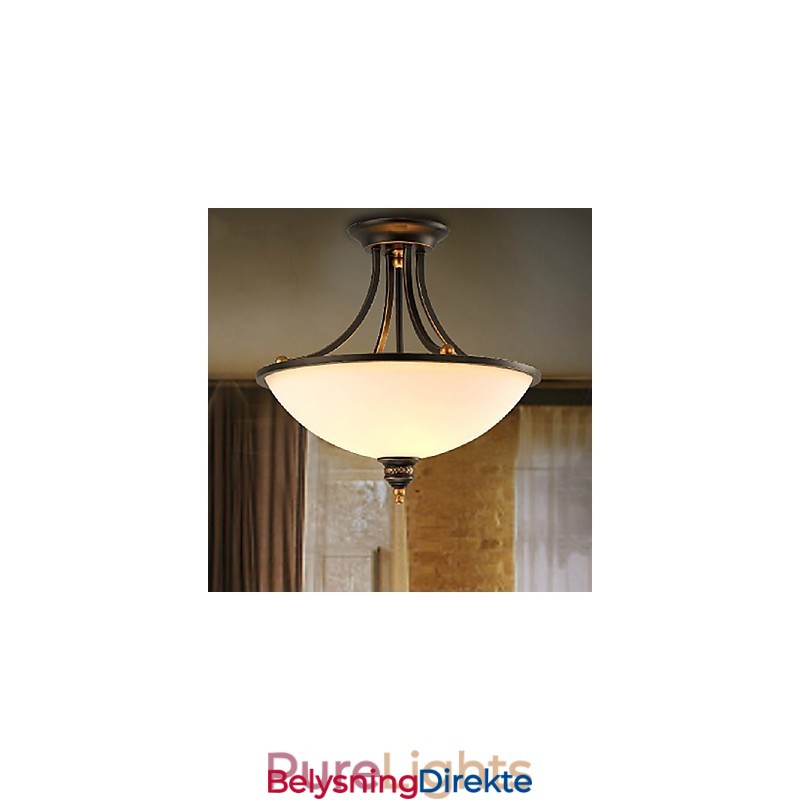 Moderne, Moderne, Mini-Stil, Galvanisert Metalllysekrone