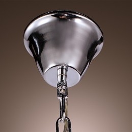 Moderne Og Moderne Krystall Mini-Stil Galvanisert Metallpendellampe