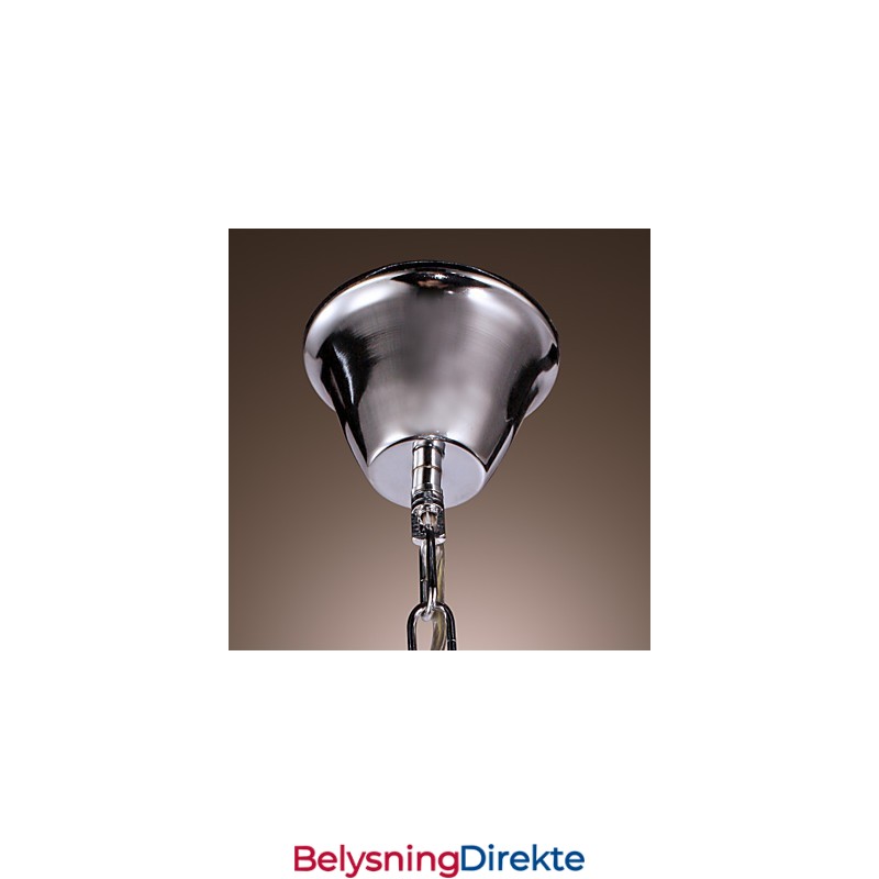 Moderne Og Moderne Krystall Mini-Stil Galvanisert Metallpendellampe