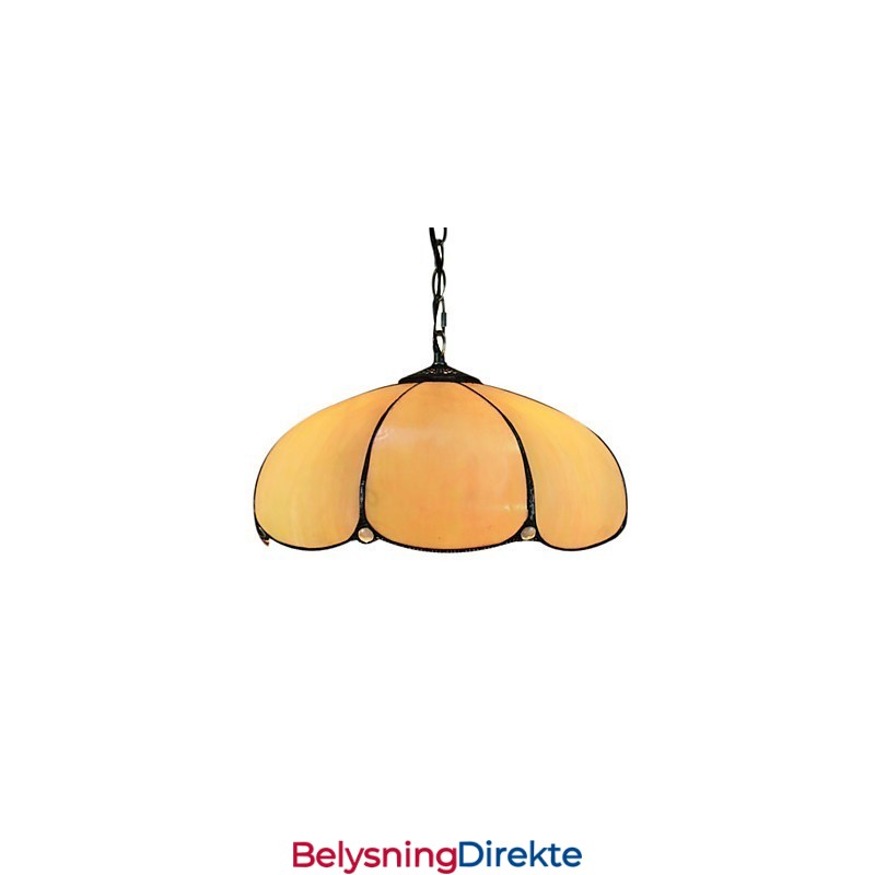 2-Lys Hengende Lys I Oransje