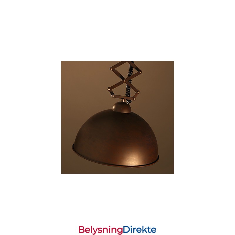 Lampeskjerm Svart Smijerns Fleksibel Lysekrone Industriell Lager Kafé Lokk Lysekrone