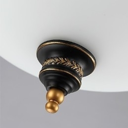 Moderne, Moderne, Mini-Stil, Galvanisert Metalllysekrone