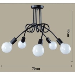 Pendellamper Moderne Samtids Metall