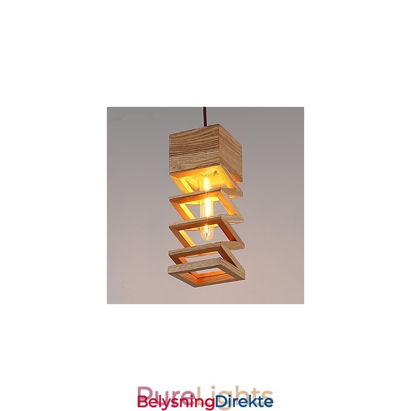 Pendellamper Landlig Tre Bambus