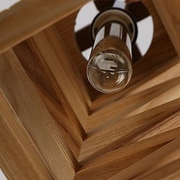 Pendellamper Landlig Tre Bambus