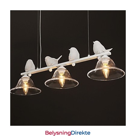 Moderne Glassanhengslampe Enkle Anhengslamper Kafe-Anhengslampe