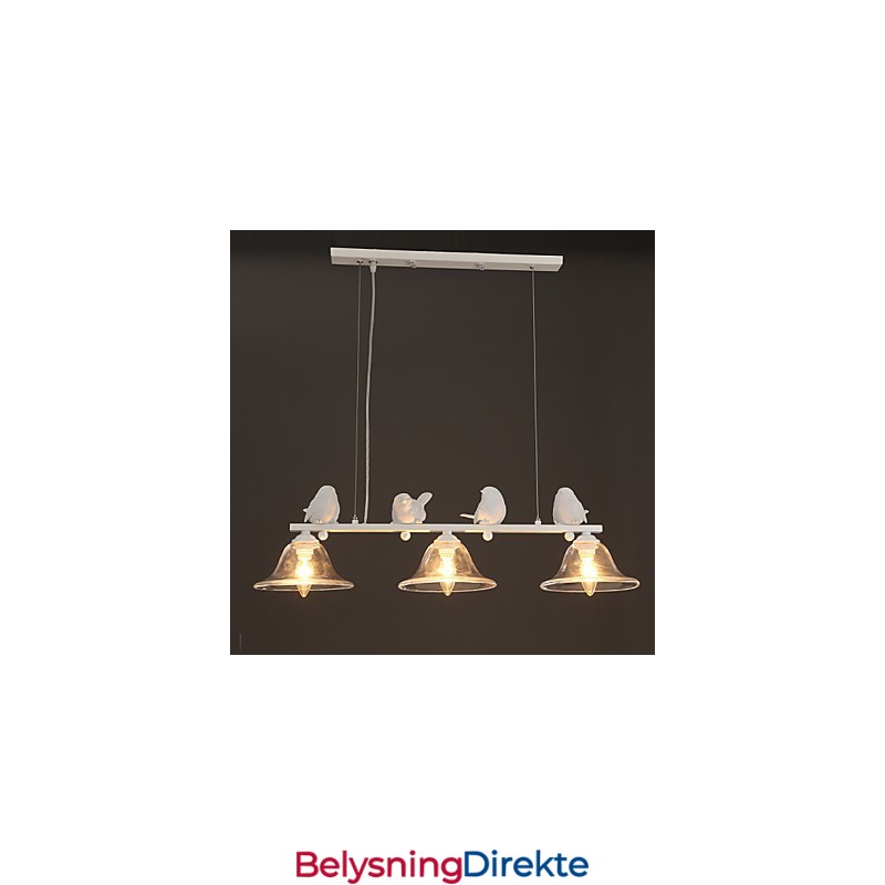 Moderne Glassanhengslampe Enkle Anhengslamper Kafe-Anhengslampe