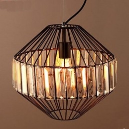 Vintage Smijerns Fugleburslysekrone I Krystall