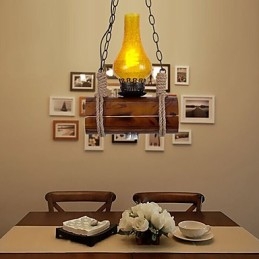 Bar Of The Retro Massivt Tre Enkelthodet Anheng