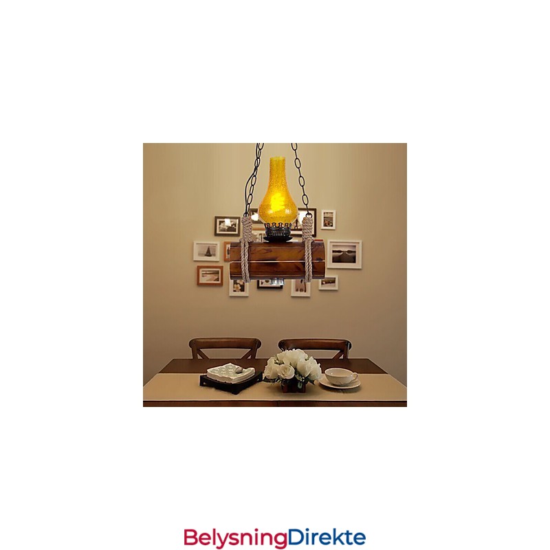 Bar Of The Retro Massivt Tre Enkelthodet Anheng