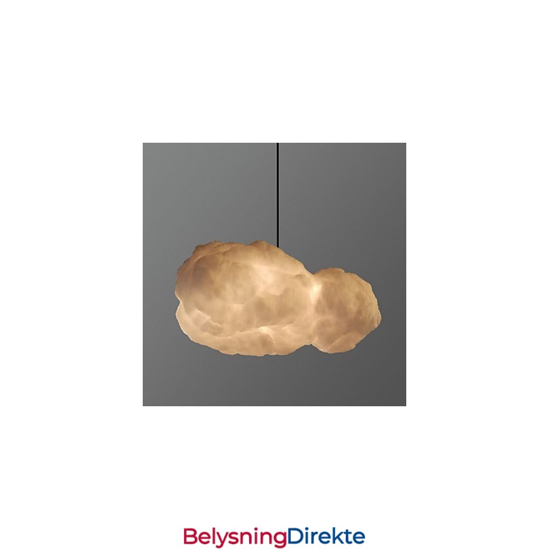 Bomullslampe Leisure Cloud Pendel