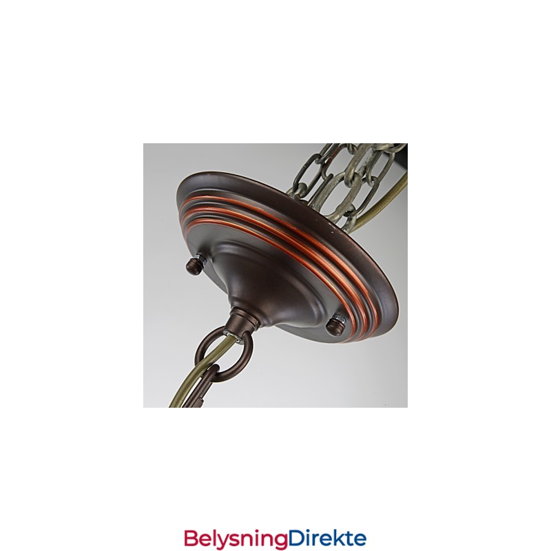 Lysekrone 4 Lys Tradisjonell Klassisk Vintage Metall