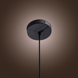 Moderne Og Moderne Lykt I Krystall I Ministil Med Galvanisert Pendellampe