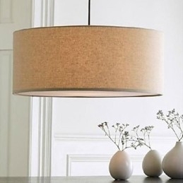 Rustikk Hytte Vintage Landlig Annet Stoff Pendellampe