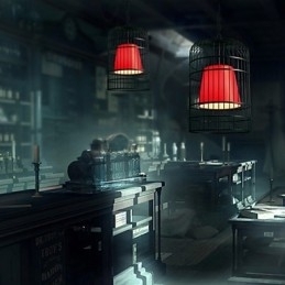 Lysekrone Tradisjonell Klassisk Retro Lanterne Metall