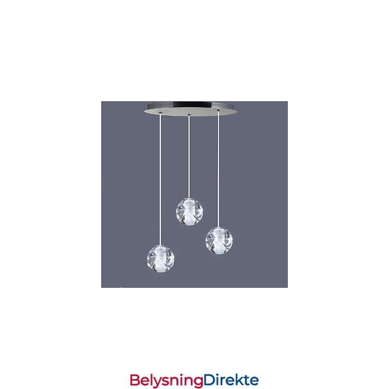 Krystallglasslysekrone Hail 3B