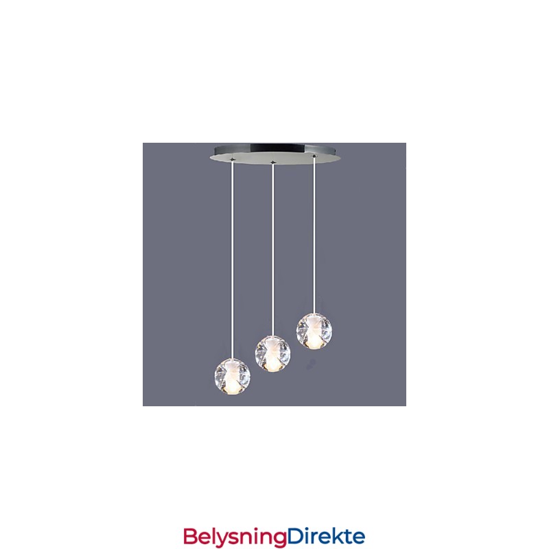 Krystallglasslysekrone Hail 3B