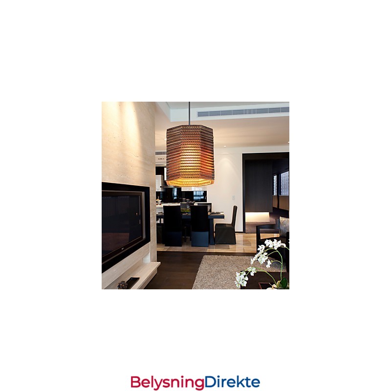 Pendellampe Med 1 Lys Moderne Stoffmateriale