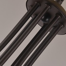 Tradisjonell Klassisk Retro Mini-Stil Maleri Metalllysekrone