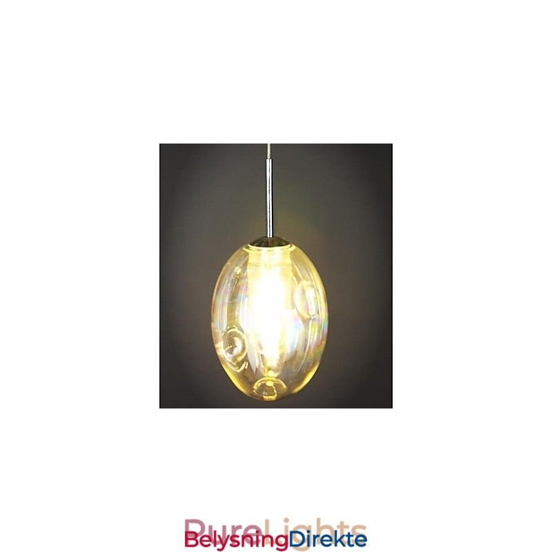 Moderne Samtids Tradisjonell Klassisk Krom Metall Pendellampe